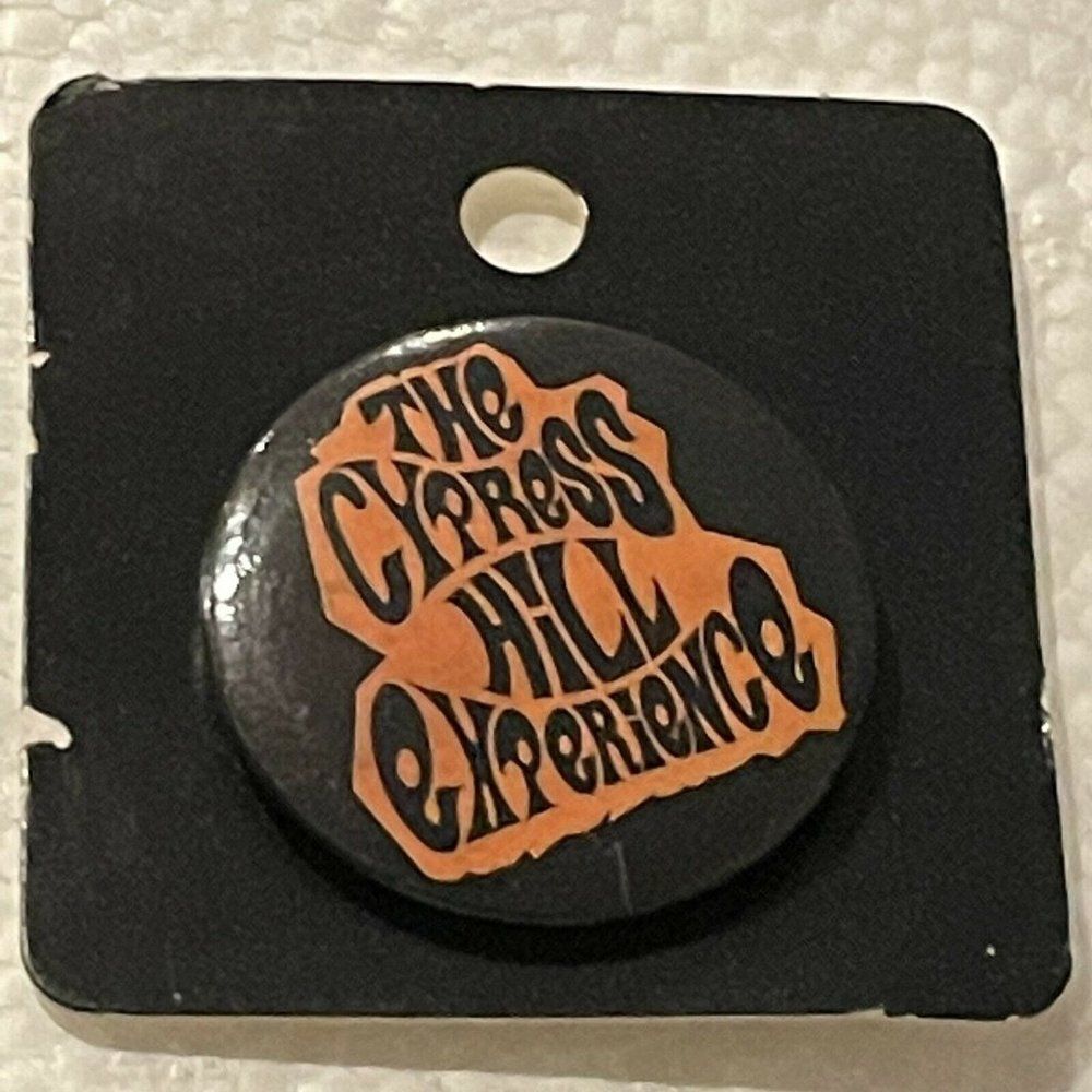 VTG 1994 Cypress Hill Experience Promo Button Pin Pinback Logo